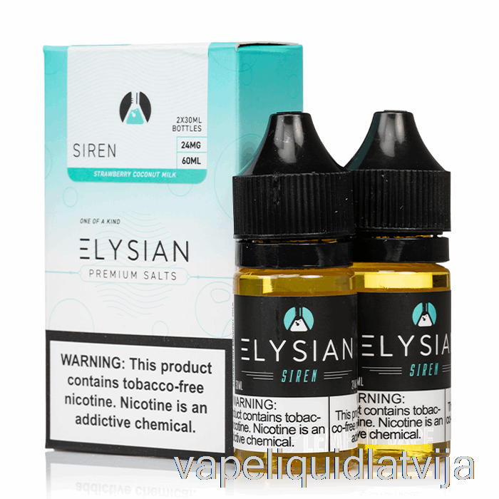 Sirēna - Elīzes Sāls E-šķidrums - 60ml 12mg Vape šķidrums